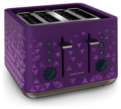 Morphy Richards - Toaster - Prism Toaster -Plum.